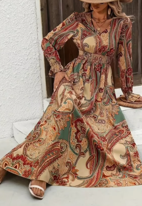 CETO “Bohemian Muse Maxi Dress”
