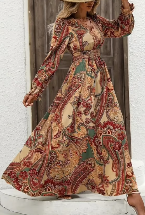 CETO “Bohemian Muse Maxi Dress”