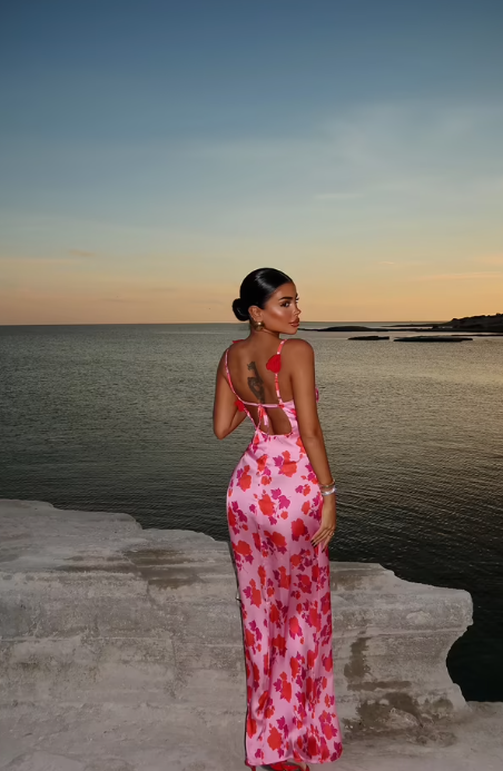 CETO “Amalfi Bloom Dress”