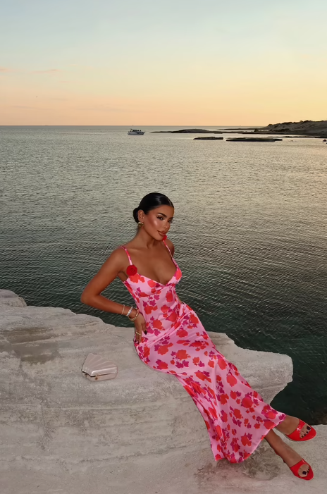 CETO “Amalfi Bloom Dress”