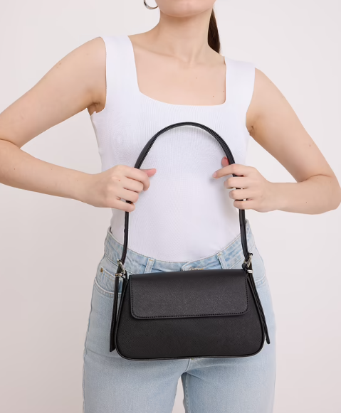 CETO “Classic Black Shoulder Bag”