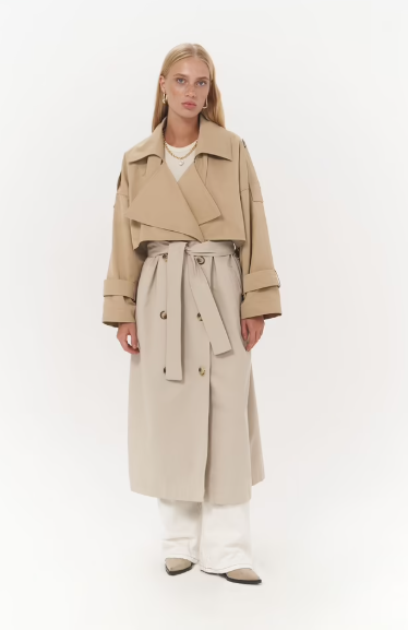 CETO “Dual Beige Trenchcoat”