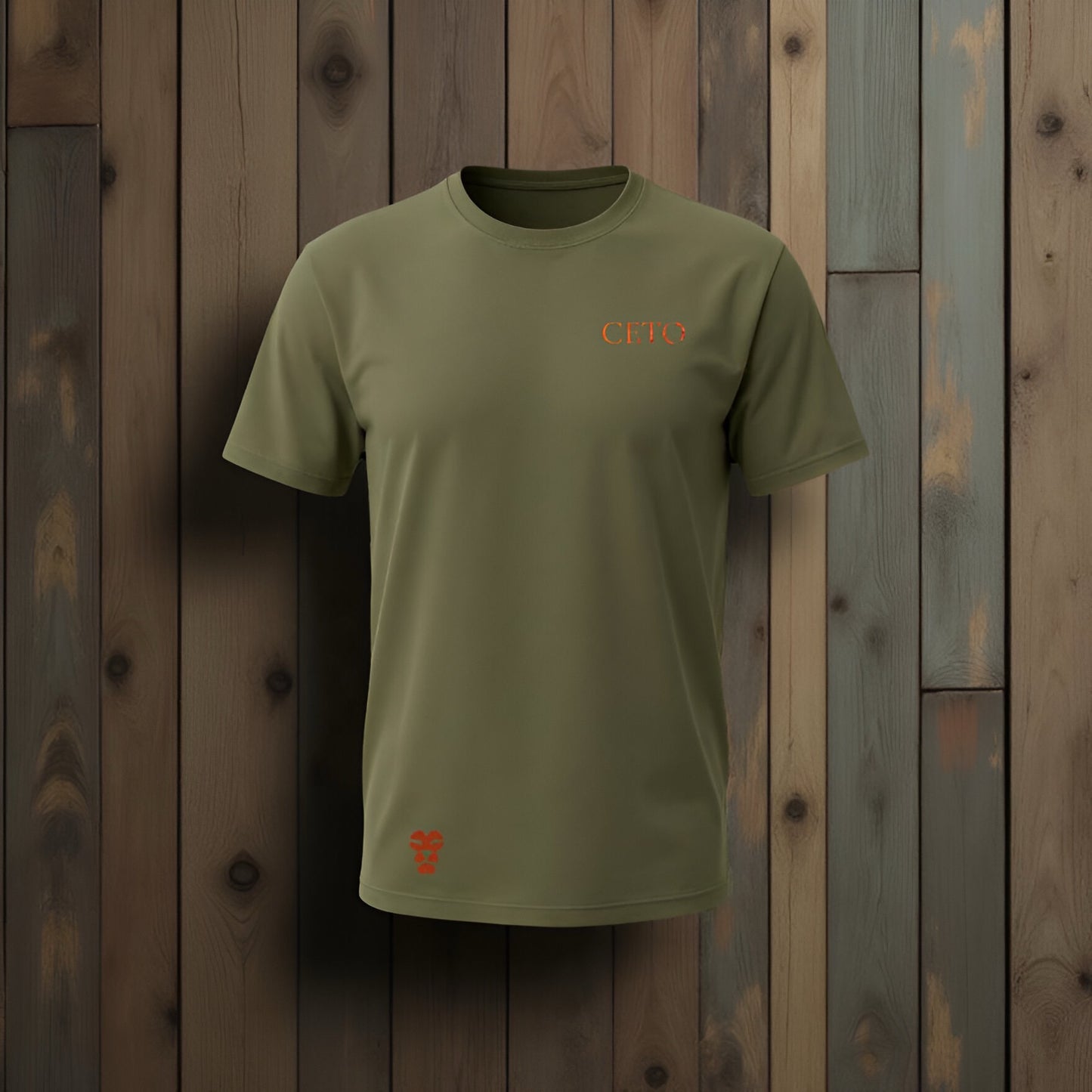 CETO Signature T-Shirt – Green/ Red 3D Neon Edition