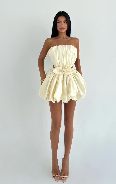 CETO “Fleur Bubble Dress”