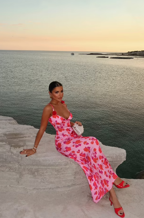 CETO “Amalfi Bloom Dress”