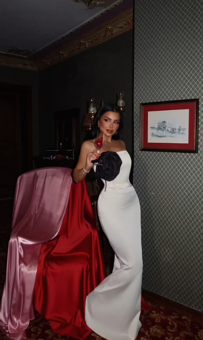 CETO “Noir Blossom Gown”