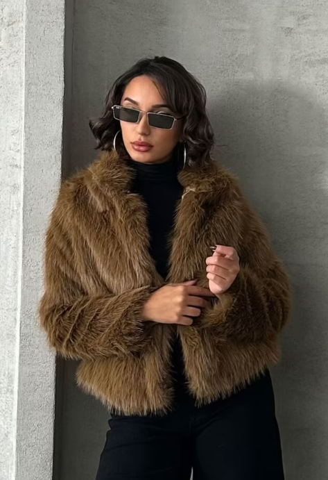 CETO “Faux Fur Elegance Jacket”