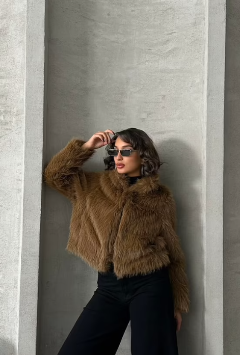 CETO “Faux Fur Elegance Jacket”