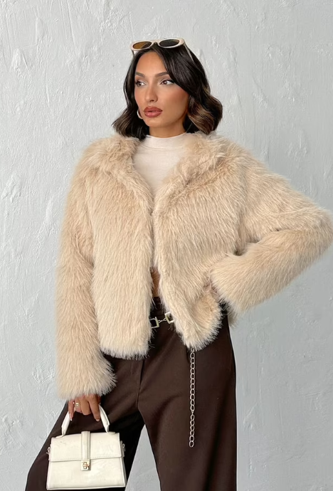 CETO “Faux Fur Elegance Jacket”