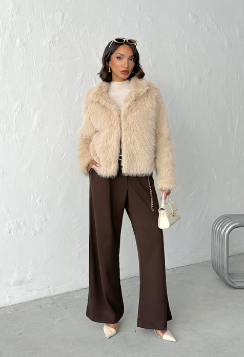 CETO “Faux Fur Elegance Jacket”