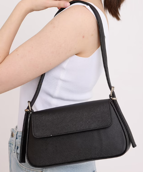CETO “Classic Black Shoulder Bag”