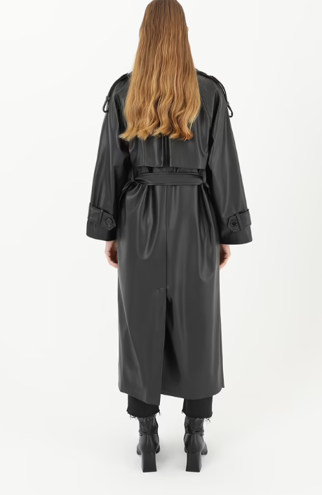 CETO “Noir Trench Coat”
