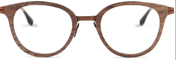 Onlyceto “LignoVista” – Die stilvolle Lesebrille aus Holz und Metall