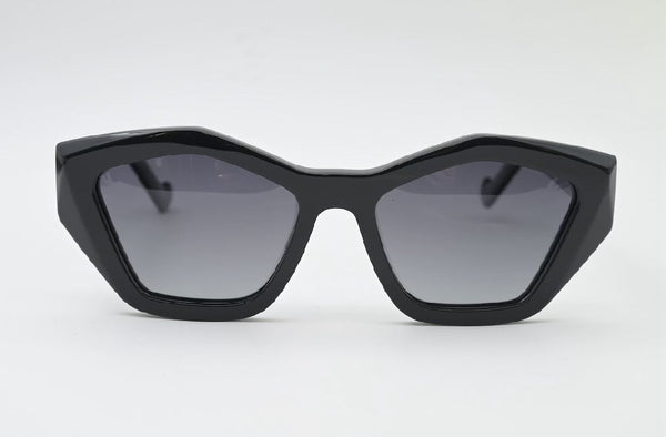 Sossa “Edge Eclipse” – Avantgarde Sonnenbrille in Schwarz