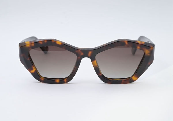 Sossa “Torto Eclipse” – Skulpturale Sonnenbrille im Schildpatt-Look