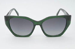 Sossa “Emerald Blaze” – Sonnenbrille in transparentem Dunkelgrün