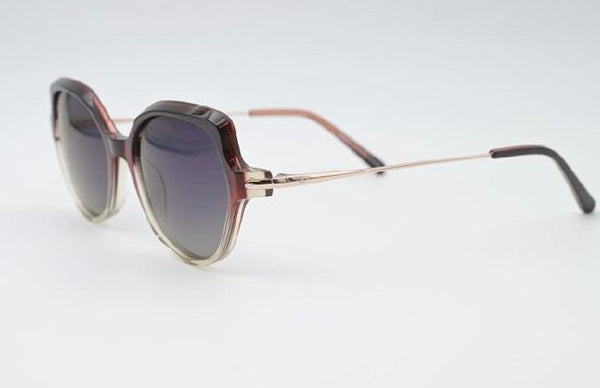 Sossa “Viola Shine” – Sonnenbrille mit Farbverlauf und Goldbügeln