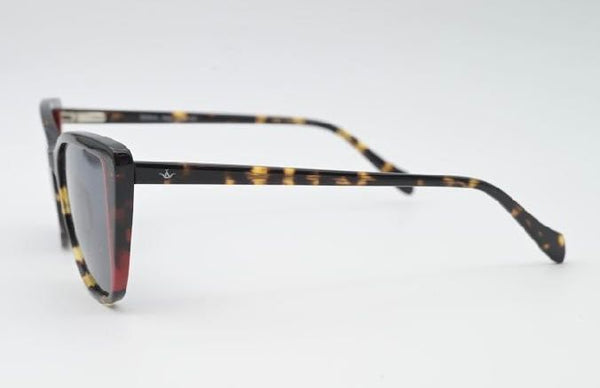 Sossa “VistaFade” – Sonnenbrille in Tortoiseshell mit rotem Farbverlauf
