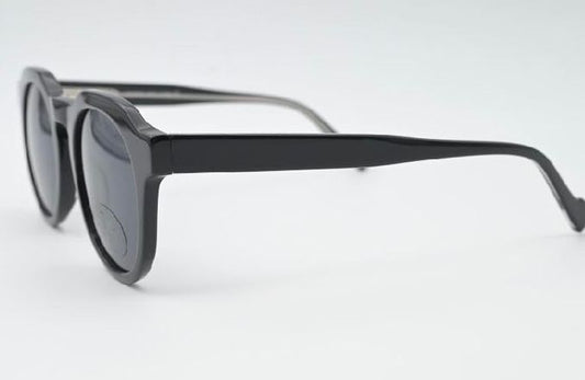 Sossa “Shadowcut” – Sonnenbrille in tiefem Glanz-Schwarz